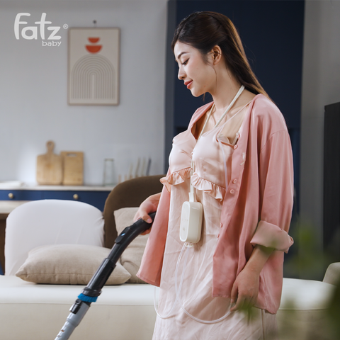 Máy hút sữa điện đôi rảnh tay Fatzbaby TwinFree 5 FB1366PW