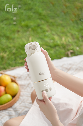 Bình đun và hâm nước pha sữa di động Fatzbaby Mini Smart 16 Plus FB3808BN