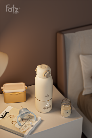 Bình đun và hâm nước pha sữa di động Fatzbaby Mini Smart 16 Plus FB3808BN
