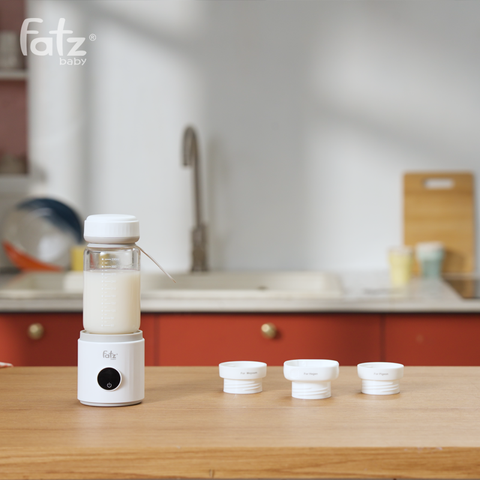 Bình hâm sữa và hâm nước pha sữa di động Fatzbaby Ready Pro 2 FB3827FD