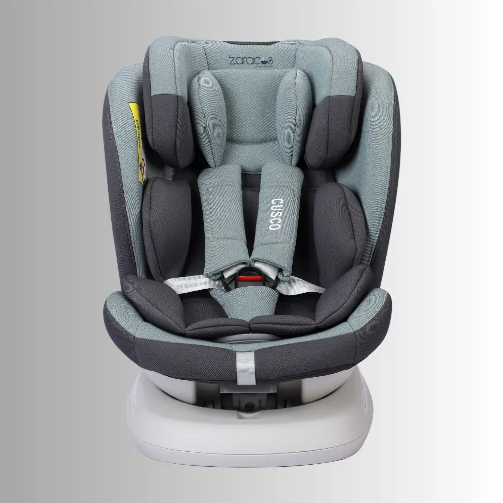 Ghế ngồi ô tô cho bé Zaracos Cusco 6406 – ISOFIX - Xoay 360 - Màu Mint