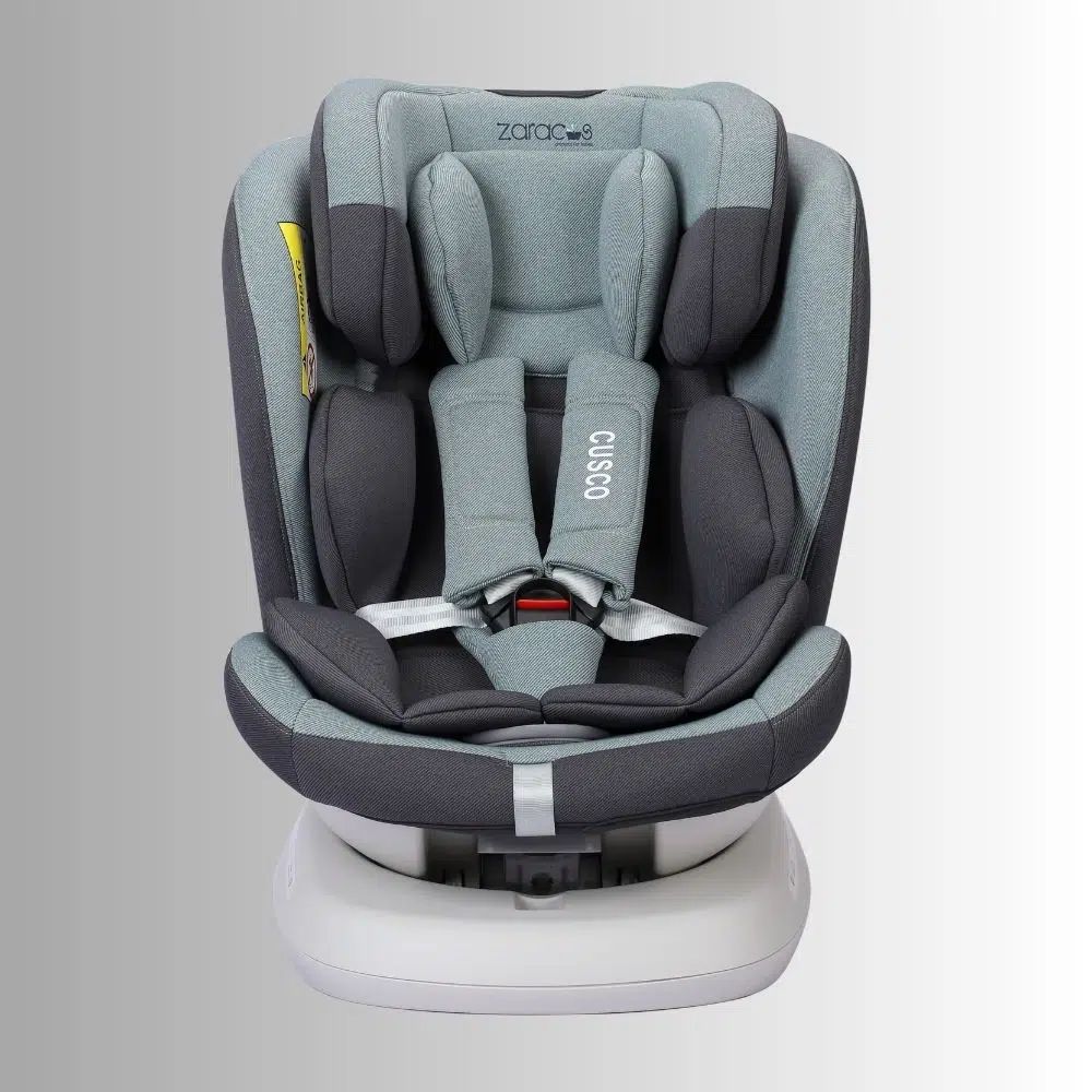 Ghế ngồi ô tô cho bé Zaracos Cusco 6406 – ISOFIX - Xoay 360 - Màu Mint