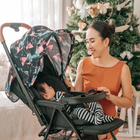 Xe đẩy cho bé Zaracos Oral 2706 - Màu Green Khaki