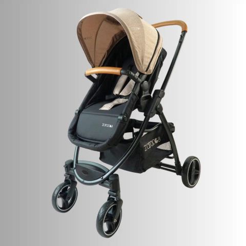 Xe đẩy cho bé - Kèm Ghế ngồi ô tô Zaracos Coron 4606 - Màu Blue