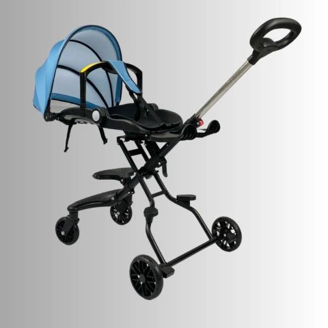 Xe đẩy cho bé Zaracos Baron 0136 - Xe đẩy gọn nhẹ - Màu Orange