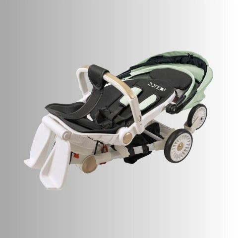 Xe đẩy cho bé Zaracos Dova 0236 - Xe đẩy gấp gọn 2 chiều - Màu Beige