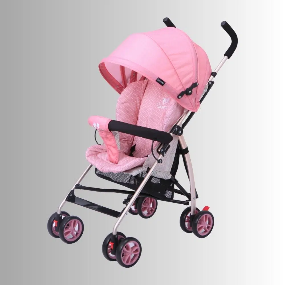 Xe đẩy cho bé Đẩy Gọn Nhẹ Zaracos Cruz 3206 - Xe đẩy gọn nhẹ - Màu Pink