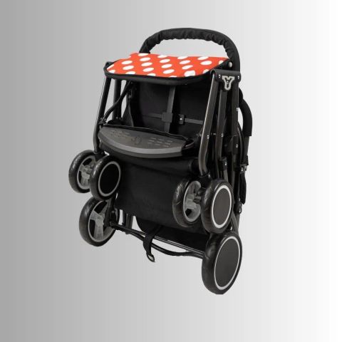 Xe đẩy cho bé Zaracos Cavell 9036- Xe đẩy sơ sinh gấp gọn - Màu Minnie