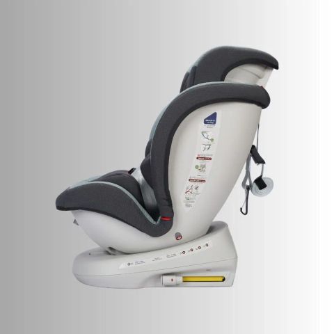 Ghế ngồi ô tô cho bé Zaracos Cusco 6406 – ISOFIX - Xoay 360 - Màu Gray