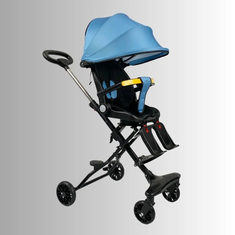 Xe đẩy cho bé Zaracos Baron 0136 - Xe đẩy gọn nhẹ - Màu Blue