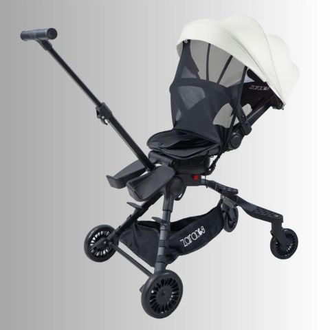 Xe đẩy cho bé Zaracos Dova 0236 - Xe đẩy gấp gọn 2 chiều - Màu Beige