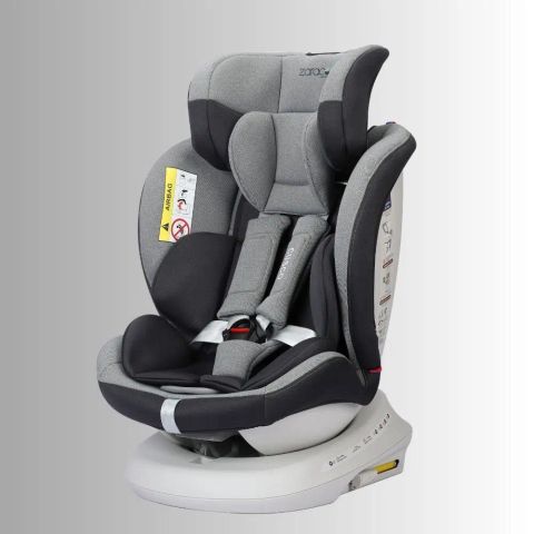 Ghế ngồi ô tô cho bé Zaracos Cusco 6406 – ISOFIX - Xoay 360 - Màu Pink