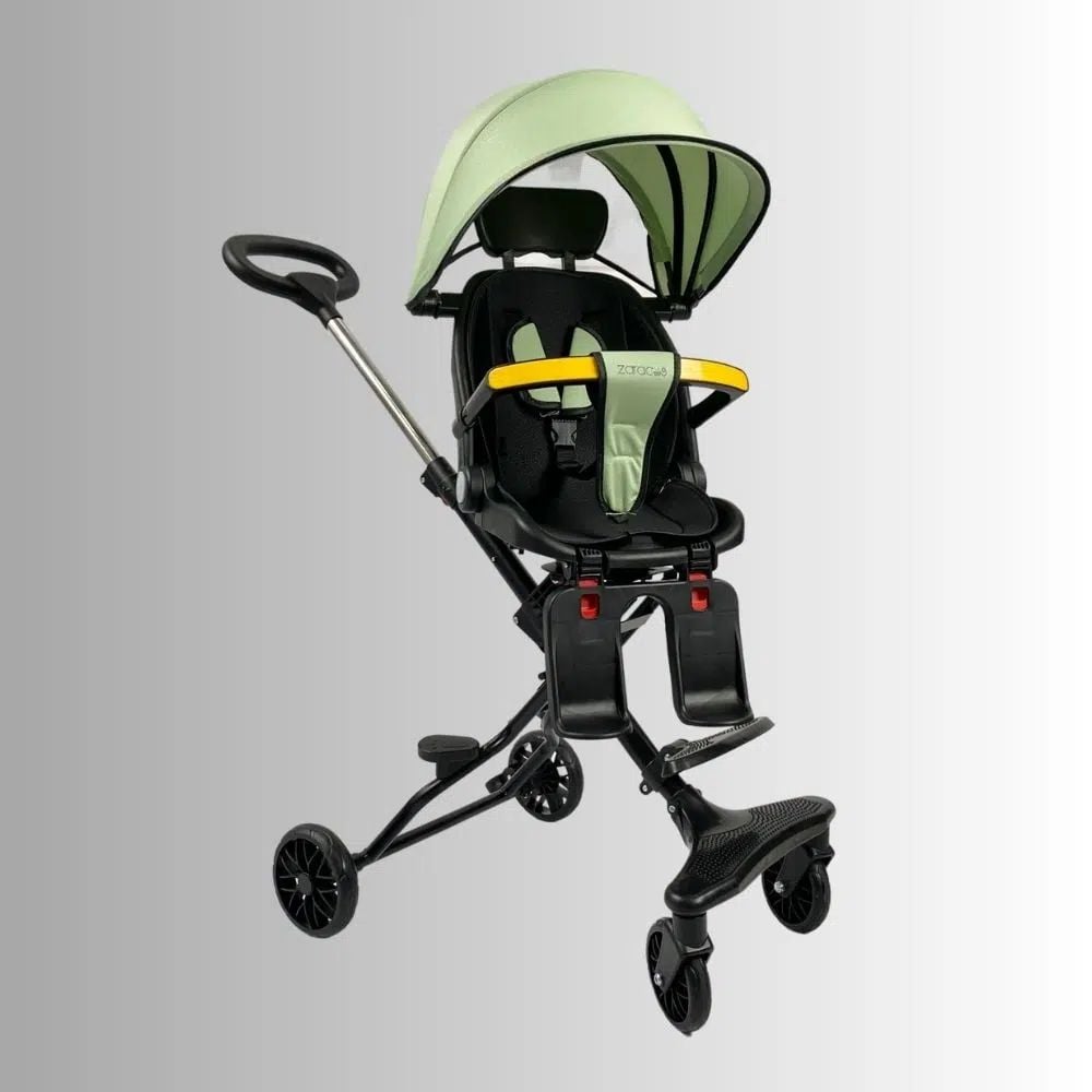 Xe đẩy cho bé Zaracos Baron 0136 - Xe đẩy gọn nhẹ - Màu Green