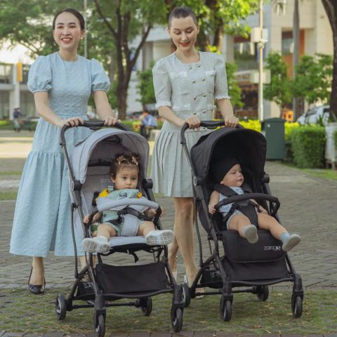 Xe đẩy cho bé Zaracos Norio 9026 - Xe đẩy du lịch gấp gọn - Màu Black