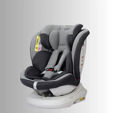 Ghế ngồi ô tô cho bé Zaracos Cusco 6406 – ISOFIX - Xoay 360 - Màu Pink