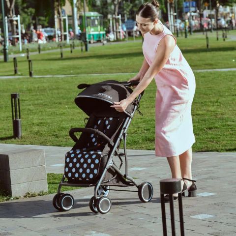 Xe đẩy cho bé Zaracos Cavell 9036 - Xe đẩy đôi lắp ghép - Màu Mickey