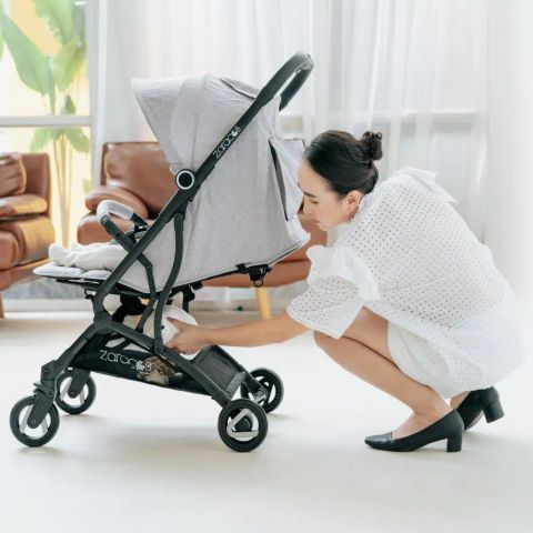 Xe đẩy cho bé Zaracos Norio 9026 - Xe đẩy du lịch gấp gọn - Màu Black