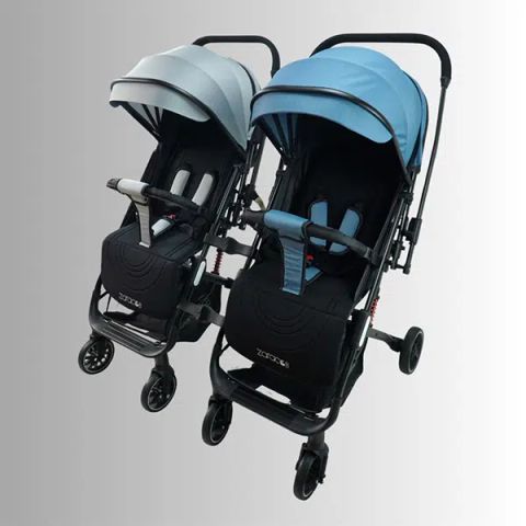 Xe đẩy cho bé Zaracos Evian 2996 - Xe đẩy đôi lắp ghép