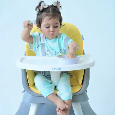 Ghế tập ăn dặm cho bé Zaracos Leeroy 3306 - Cho bé 6 tháng