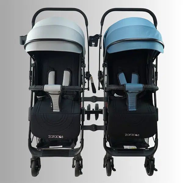 Xe đẩy cho bé Zaracos Evian 2996 - Xe đẩy đôi lắp ghép