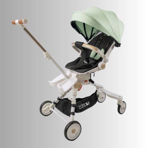 Xe đẩy cho bé Zaracos Dova 0236 - Xe đẩy gấp gọn 2 chiều - Màu Beige