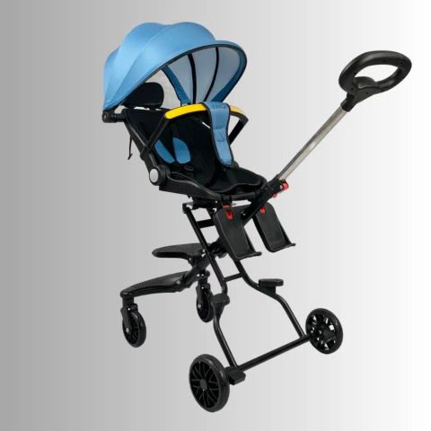 Xe đẩy cho bé Zaracos Baron 0136 - Xe đẩy gọn nhẹ - Màu Orange