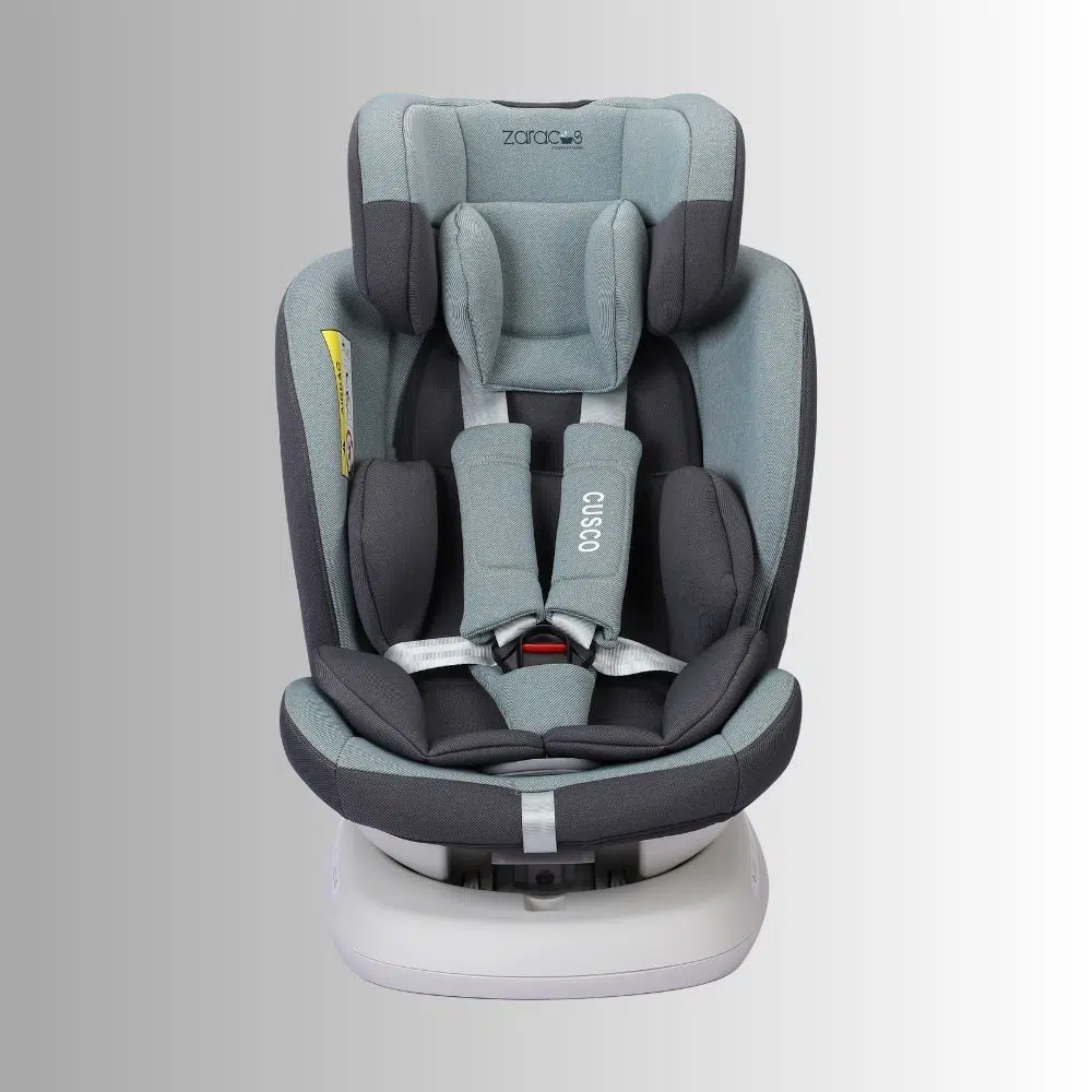 Ghế ngồi ô tô cho bé Zaracos Cusco 6406 – ISOFIX - Xoay 360 - Màu Mint
