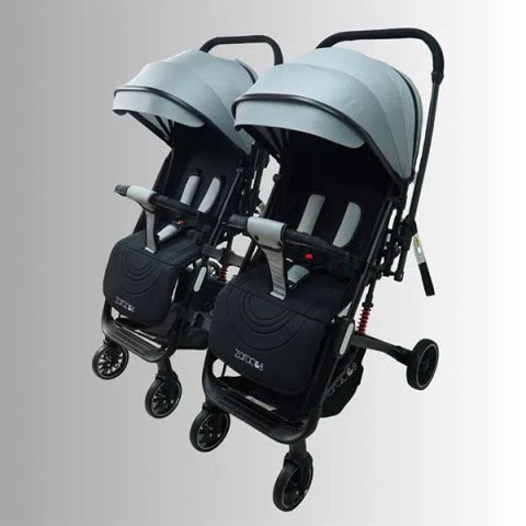 Xe đẩy cho bé Zaracos Evian 2996 - Xe đẩy đôi lắp ghép