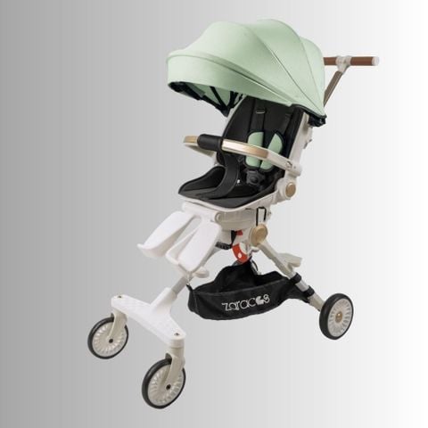 Xe đẩy cho bé Zaracos Dova 0236 - Xe đẩy gấp gọn 2 chiều - Màu Green