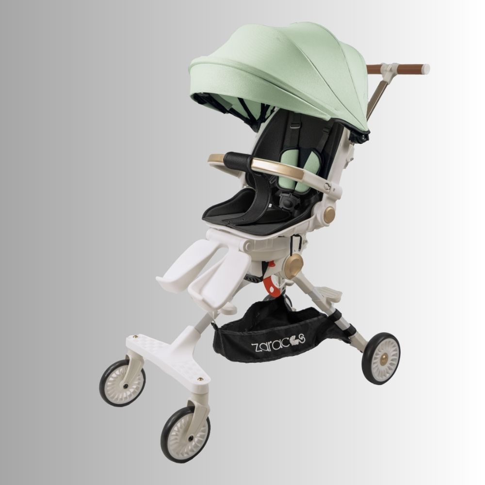 Xe đẩy cho bé Zaracos Dova 0236 - Xe đẩy gấp gọn 2 chiều - Màu Green