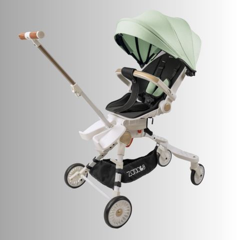 Xe đẩy cho bé Zaracos Dova 0236 - Xe đẩy gấp gọn 2 chiều - Màu Pink