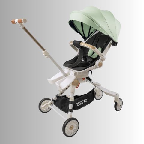Xe đẩy cho bé Zaracos Dova 0236 - Xe đẩy gấp gọn 2 chiều - Màu Green