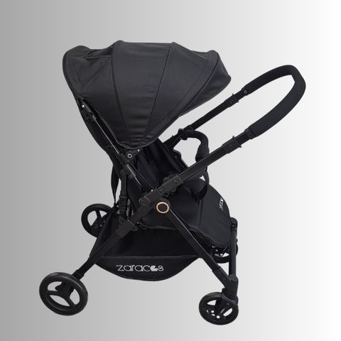 Xe đẩy cho bé Zaracos Suber 2976 - Xe nằm gấp gọn - Màu Black