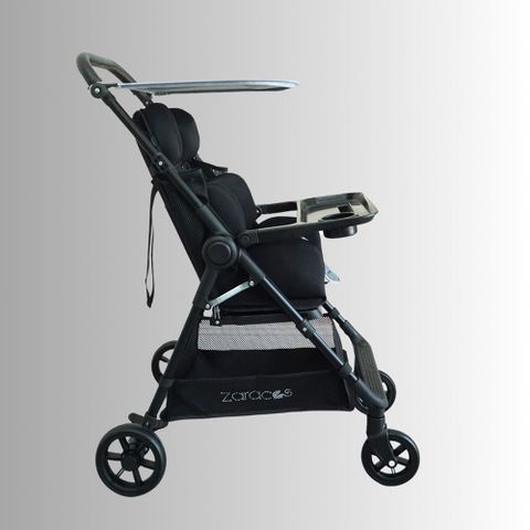 Xe đẩy cho bé Zaracos Aleron 0256 Plus - Gấp gọn siêu nhẹ - Màu Brown