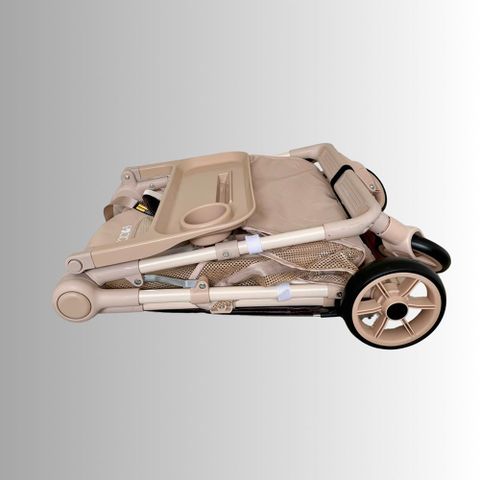 Xe đẩy cho bé Zaracos Aleron 0256 Plus - Gấp gọn siêu nhẹ - Màu Brown