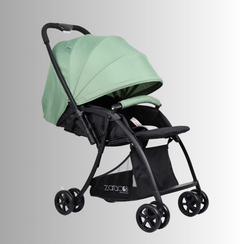 Xe đẩy cho bé Zaracos Aliko 9056 - Xe đẩy sơ sinh 2 chiều - Màu Green Khaki