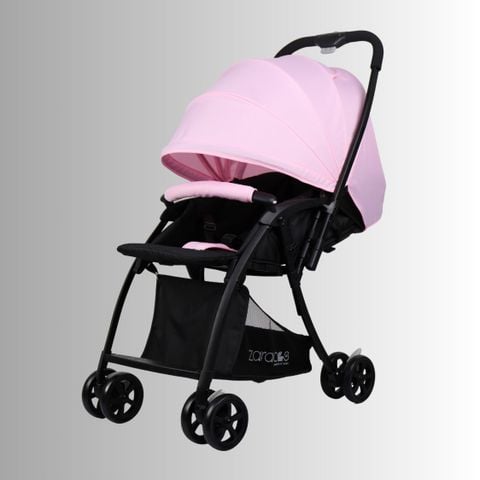 Xe đẩy cho bé Zaracos Aliko 9056 - Xe đẩy sơ sinh 2 chiều - Màu Pink