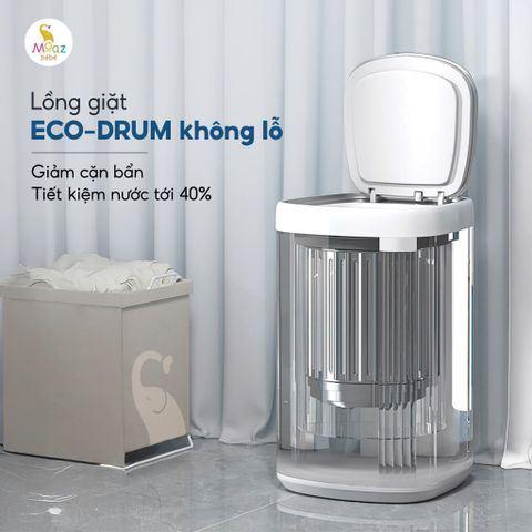 Máy giặt quần áo kèm sấy khô cho bé Moaz BÉBÉ MB-119
