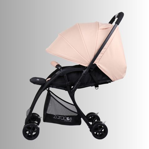 Xe đẩy cho bé Zaracos Aliko 9056 - Xe đẩy sơ sinh 2 chiều - Màu Pink