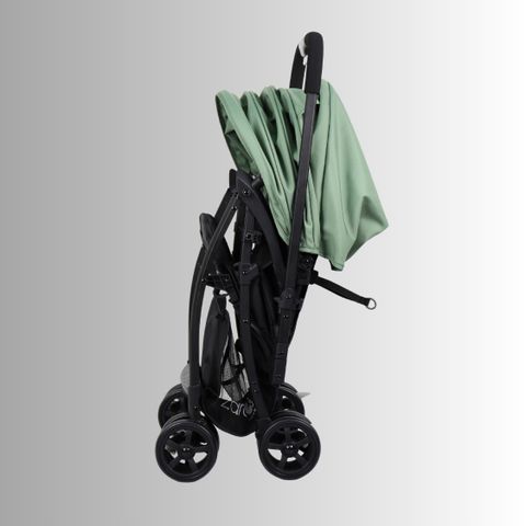 Xe đẩy cho bé Zaracos Aliko 9056 - Xe đẩy sơ sinh 2 chiều - Màu Green Khaki