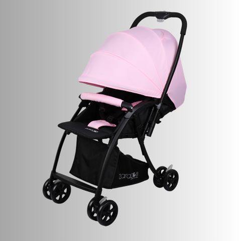 Xe đẩy cho bé Zaracos Aliko 9056 - Xe đẩy sơ sinh 2 chiều - Màu Pink