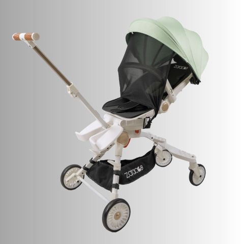 Xe đẩy cho bé Zaracos Dova 0236 - Xe đẩy gấp gọn 2 chiều - Màu Pink