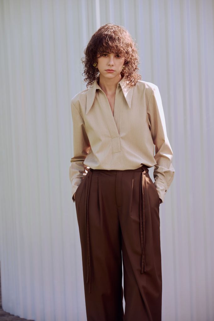 Linear Shirt - Beige