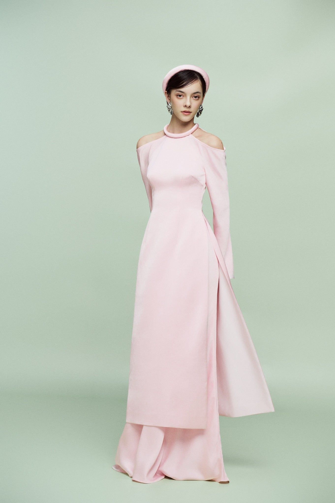 Áo dài Yếm - Pink