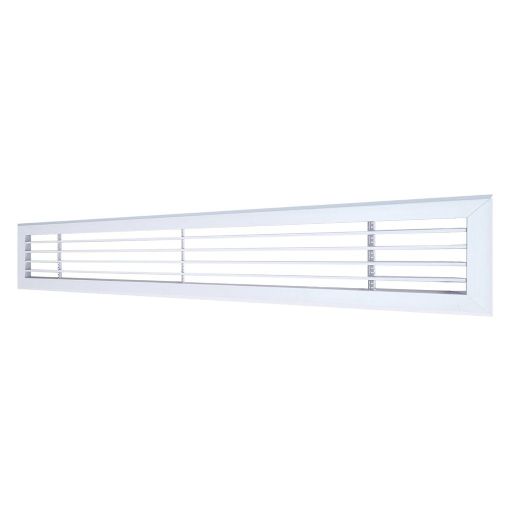 Miệng gió nhựa Linear 1000x150mm (có kèm lưới chắn côn trùng)
