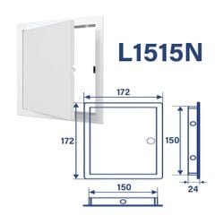 Cửa thăm hộp kỹ thuật nhựa ABS EVECS - LN