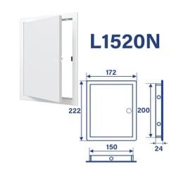 Cửa thăm hộp kỹ thuật nhựa ABS EVECS - LN