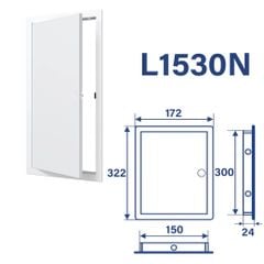 Cửa thăm hộp kỹ thuật nhựa ABS EVECS - LN