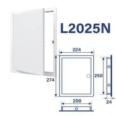 Cửa thăm hộp kỹ thuật nhựa ABS EVECS - LN