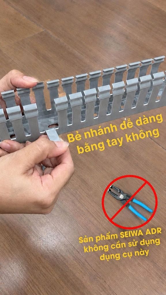 Máng nhựa đi dây điện